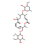 4,17-DIOXABICYCLO[14.1.0]HEPTADECA-6,14-DIENE-5,13-DIONE, 2-[[(6-DEOXY-2,3-DI-O-METHYL-.BETA.-D-ALLOPYRANOSYL)OXY]METHYL]-9-[(4,6-DIDEOXY-3-O-METHYL-.BETA.-D-XYLO-HEXOPYRANOSYL)OXY]-12-HYDROXY-3,8,10,12-TETRAMETHYL- 