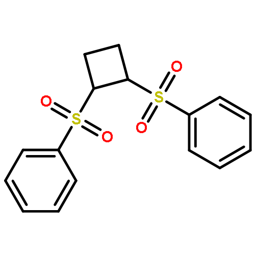 BENZENE, 1,1'-[1,2-CYCLOBUTANEDIYLBIS(SULFONYL)]BIS-