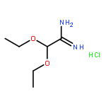 2,2-DIETHOXYETHANIMIDAMIDE;HYDROCHLORIDE 