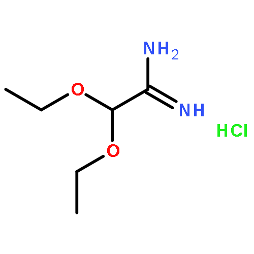 2,2-DIETHOXYETHANIMIDAMIDE;HYDROCHLORIDE 