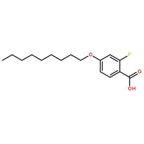 Benzoic acid,2-fluoro-4-(nonyloxy)-