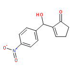 2-Cyclopenten-1-one, 2-[hydroxy(4-nitrophenyl)methyl]-