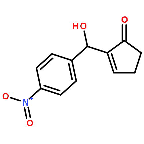 2-Cyclopenten-1-one, 2-[hydroxy(4-nitrophenyl)methyl]-