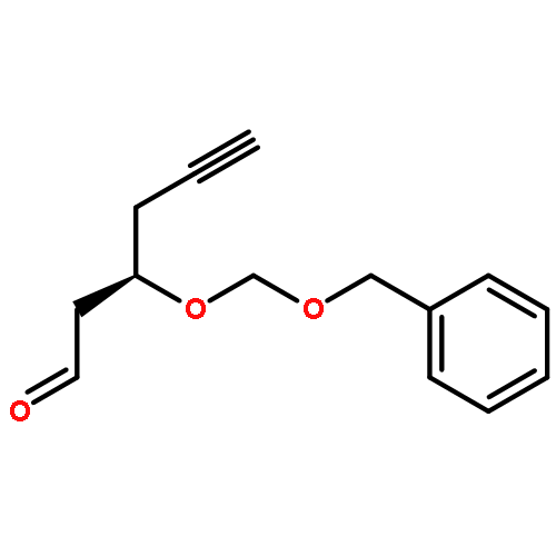 (R)-3-((benzyloxy)methoxy)hex-5-ynal