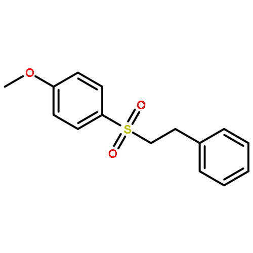 Benzene, 1-methoxy-4-[(2-phenylethyl)sulfonyl]-