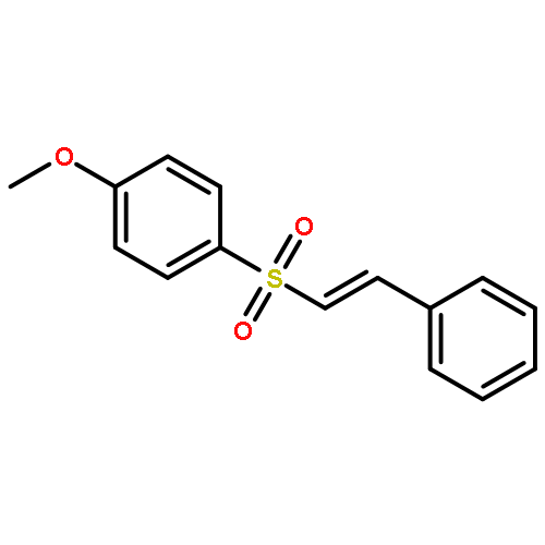 Benzene, 1-methoxy-4-[(2-phenylethenyl)sulfonyl]-