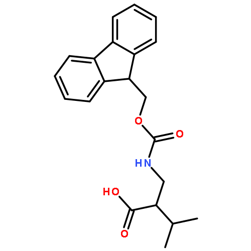 (S)-2-(((((9H-Fluoren-9-yl)methoxy)carbonyl)amino)methyl)-3-methylbutanoic acid