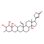 3a,10,11,11a-tetrahydroxy-9,15a-dimethyl-1-(5-oxo-2,5-dihydrofuran-3-yl)icosahydro-7aH,13aH-cyclopenta[7,8]phenanthro[2,3-b]pyrano[3,2-e][1,4]dioxine-13a-carbaldehyde