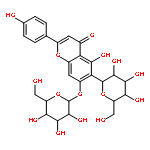 5-hydroxy-2-(4-hydroxyphenyl)-6-[(2s,3r,4r,5s,6r)-3,4,5-trihydroxy-6-(hydroxymethyl)oxan-2-yl]-7-[(2s,3r,4r,5s,6r)-3,4,5-trihydroxy-6-(hydroxymethyl)oxan-2-yl]oxychromen-4-one