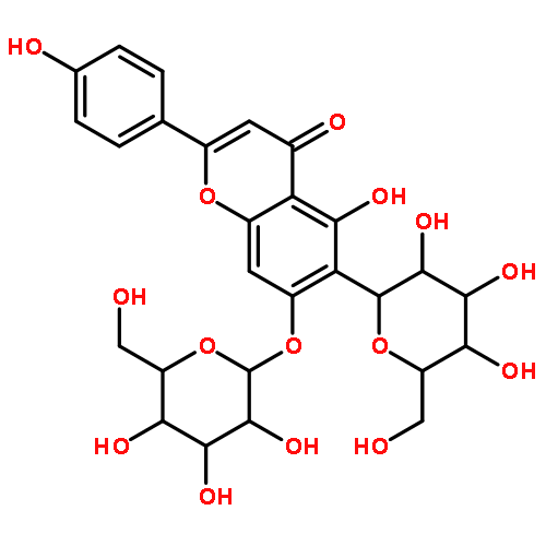 5-hydroxy-2-(4-hydroxyphenyl)-6-[(2s,3r,4r,5s,6r)-3,4,5-trihydroxy-6-(hydroxymethyl)oxan-2-yl]-7-[(2s,3r,4r,5s,6r)-3,4,5-trihydroxy-6-(hydroxymethyl)oxan-2-yl]oxychromen-4-one