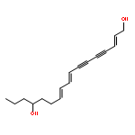 (2E,8E,10E)-heptadeca-2,8,10-triene-4,6-diyne-1,14-diol