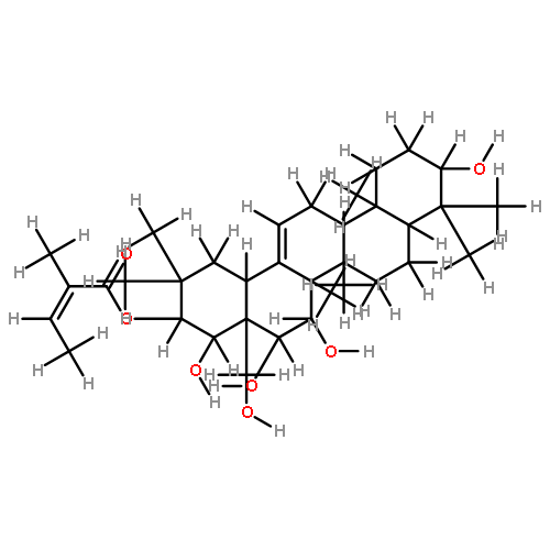 21-Angeloyl -(3beta,15alpha,16alpha,21beta,22alpha)-12-Oleanene-3,15,16,21,22,28-hexol