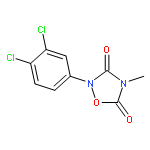 1,2,4-Oxadiazolidine-3,5-dione,2-(3,4-dichlorophenyl)-4-methyl-