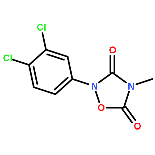 1,2,4-Oxadiazolidine-3,5-dione,2-(3,4-dichlorophenyl)-4-methyl-