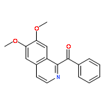 Methanone, (6,7-dimethoxy-1-isoquinolinyl)phenyl-