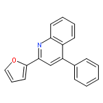 Quinoline, 2-(2-furanyl)-4-phenyl-