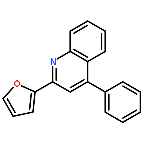 Quinoline, 2-(2-furanyl)-4-phenyl-