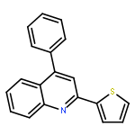 4-PHENYL-2-THIOPHEN-2-YLQUINOLINE 