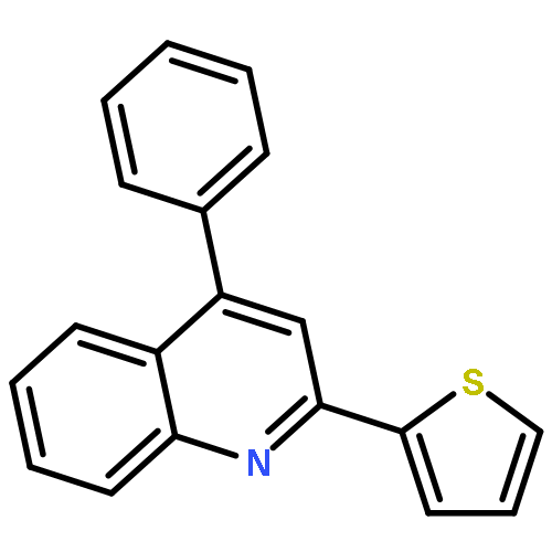 4-PHENYL-2-THIOPHEN-2-YLQUINOLINE 