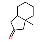 2h-inden-2-one, octahydro-3a-methyl-, trans-