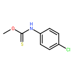 Carbamothioic acid, (4-chlorophenyl)-, O-methyl ester