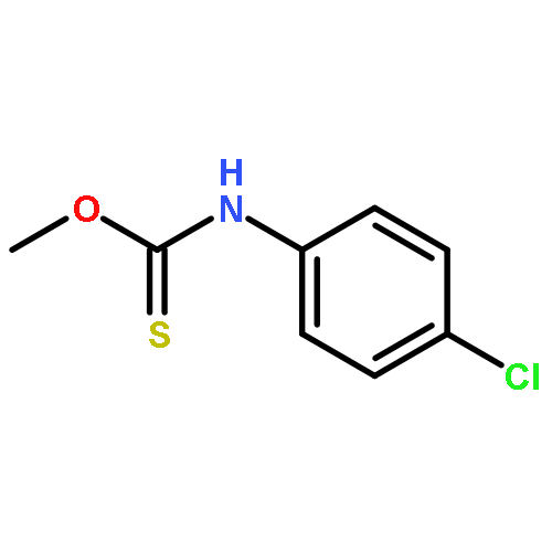 Carbamothioic acid, (4-chlorophenyl)-, O-methyl ester