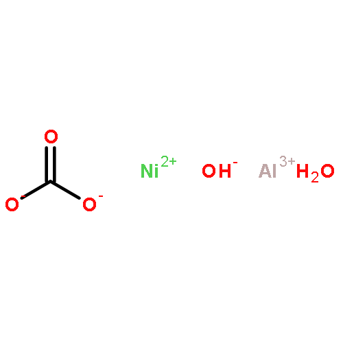 Aluminum nickel carbonate hydroxide, hydrate