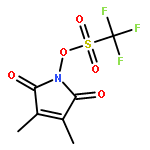 1H-Pyrrole-2,5-dione, 3,4-dimethyl-1-[[(trifluoromethyl)sulfonyl]oxy]-