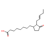 Cyclopentaneoctanoic acid, 3-oxo-2-(2Z)-2-pentenyl-, (1S,2S)-