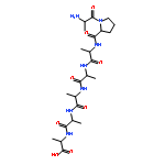 (2s)-2-[[(2s)-2-[[(2s)-2-[[(2s)-2-[[(2s)-2-[[(2s)-1-[(2s)-2-aminopropanoyl]pyrrolidine-2-carbonyl]amino]propanoyl]amino]propanoyl]amino]propanoyl]amino]propanoyl]amino]propanoic Acid