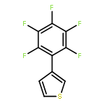 Thiophene, 3-(pentafluorophenyl)-