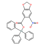 Stannane, [[(6-nitro-1,3-benzodioxol-5-yl)carbonyl]oxy]triphenyl-