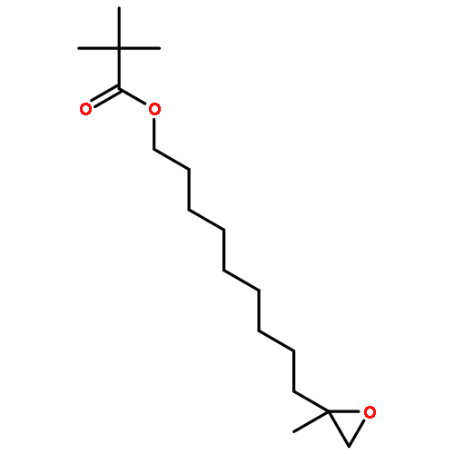 Propanoic acid, 2,2-dimethyl-, 9-(2-methyloxiranyl)nonyl ester