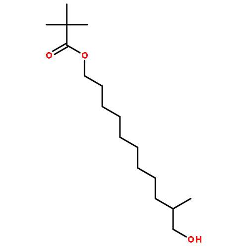 Propanoic acid, 2,2-dimethyl-, 11-hydroxy-10-methylundecyl ester