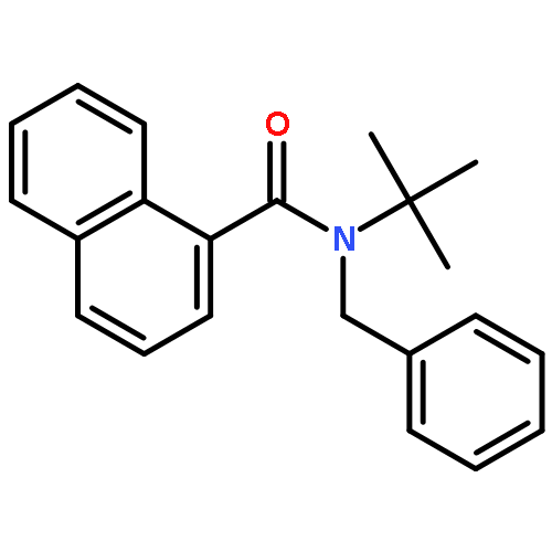 N-BENZYL-N-TERT-BUTYLNAPHTHALENE-1-CARBOXAMIDE 