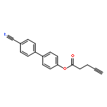 4-Pentynoic acid, 4'-cyano[1,1'-biphenyl]-4-yl ester