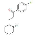 Cyclohexanone, 2-[3-(4-fluorophenyl)-3-oxopropyl]-