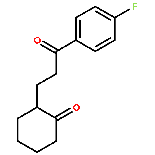 Cyclohexanone, 2-[3-(4-fluorophenyl)-3-oxopropyl]-