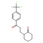 Cyclohexanone, 2-[3-oxo-3-[4-(trifluoromethyl)phenyl]propyl]-