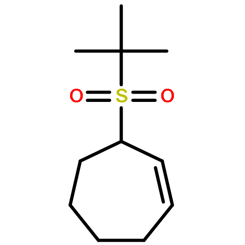 Cycloheptene, 3-[(1,1-dimethylethyl)sulfonyl]-, (3S)-