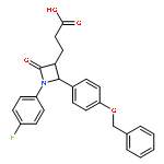 3-((2S,3R)-2-(4-(Benzyloxy)phenyl)-1-(4-fluorophenyl)-4-oxoazetidin-3-yl)propanoic acid