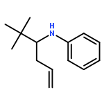 Benzenamine, N-[1-(1,1-dimethylethyl)-3-butenyl]-