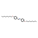 Benzenamine, 4-(octyloxy)-N-[[4-(octyloxy)phenyl]methylene]-