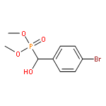 Phosphonic acid, [(4-bromophenyl)hydroxymethyl]-, dimethyl ester