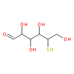 (2R,3R,4S,5R)-2,3,4,6-Tetrahydroxy-5-mercaptohexanal