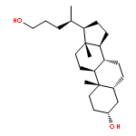 Cholane-3,24-diol, (3a,5b)-