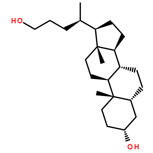 Cholane-3,24-diol, (3a,5b)-