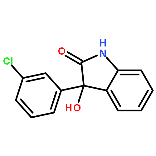 2H-Indol-2-one, 3-(3-chlorophenyl)-1,3-dihydro-3-hydroxy-