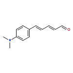 2,4-Pentadienal, 5-[4-(dimethylamino)phenyl]-, (2E,4E)-