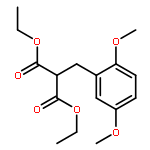 diethyl (2,5-dimethoxybenzyl)malonate